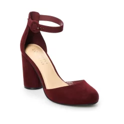 LC Lauren Conrad Hydrangea Women's High Heels 21 LC Lauren Conrad Hydrangea Women's High Heels -LC Lauren Conrad shop 2972517 Wine
