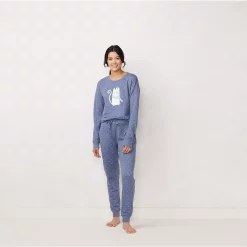 Women's LC Lauren Conrad Cozy Long Sleeve Pajama Top & Pajama Pants Set -LC Lauren Conrad shop 5034248 ALT2