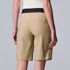 Women's Simply Vera Vera Wang City Pull-On Shorts 11 Women's Simply Vera Vera Wang City Pull-On Shorts -LC Lauren Conrad shop 5513083 ALT