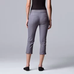 Women's Simply Vera Vera Wang Simply Modern Capri Pants 7 Women's Simply Vera Vera Wang Simply Modern Capri Pants -LC Lauren Conrad shop 5514566 ALT
