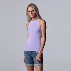 Simply Vera Vera Wang Essential Tank -LC Lauren Conrad shop 5518644 Megan Purple