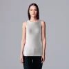 Simply Vera Vera Wang Essential Tank -LC Lauren Conrad shop 5518644 Modern White