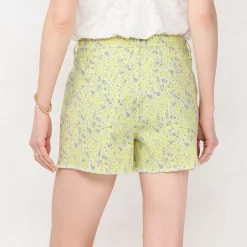 Women's LC Lauren Conrad High Rise Cut-Off Shorts 10 Women's LC Lauren Conrad High Rise Cut-Off Shorts -LC Lauren Conrad shop 5536491 ALT