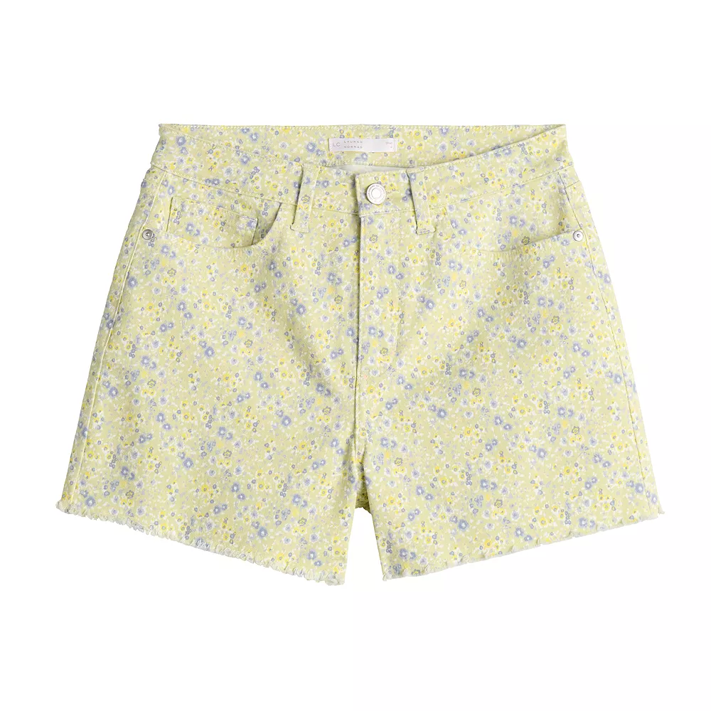 Women's LC Lauren Conrad High Rise Cut-Off Shorts 7 Women's LC Lauren Conrad High Rise Cut-Off Shorts - Image 5