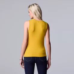 Women's Simply Vera Vera Wang Twist-Front Tank -LC Lauren Conrad shop 5561348 ALT