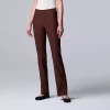 Women's Simply Vera Vera Wang Simply Modern Bootcut Pants -LC Lauren Conrad shop 5571543 Naveena Plum