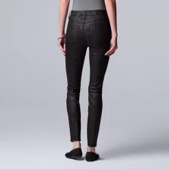 Women's Simply Vera Vera Wang High-Rise Ponte Skinny Pants 7 Women's Simply Vera Vera Wang High-Rise Ponte Skinny Pants -LC Lauren Conrad shop 5577522 ALT