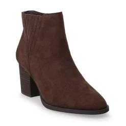 LC Lauren Conrad Loveseat Women's Ankle Boots -LC Lauren Conrad shop 5590327 Brown