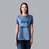 Women's Simply Vera Vera Wang Pink Floyd Tranquility Graphic Band Tee -LC Lauren Conrad shop 5615114