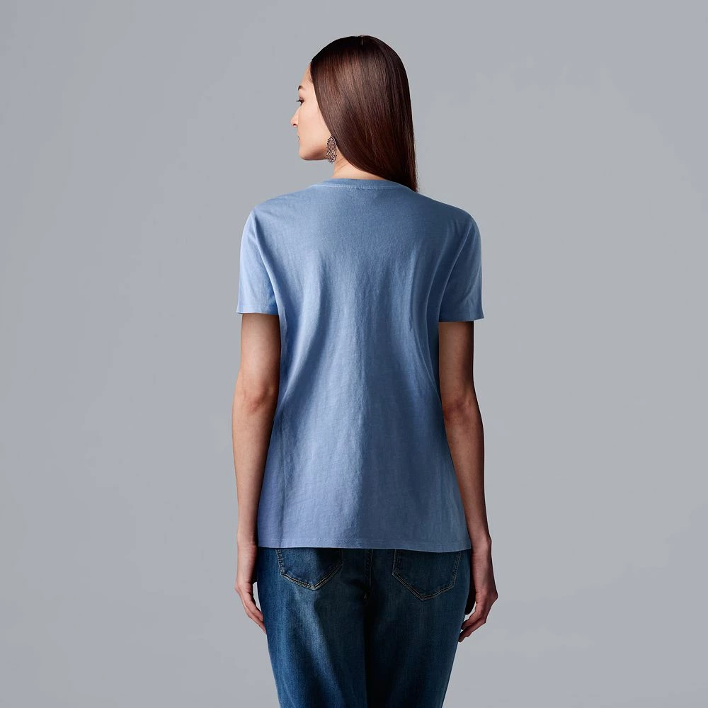 Women's Simply Vera Vera Wang Pink Floyd Tranquility Graphic Band Tee 4 Women's Simply Vera Vera Wang Pink Floyd Tranquility Graphic Band Tee - Image 2