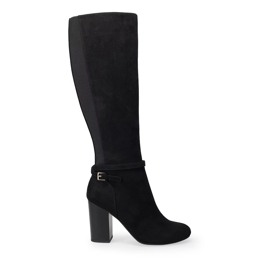 LC Lauren Conrad Scone Heeled Women's Tall Boots 5 LC Lauren Conrad Scone Heeled Women's Tall Boots - Image 3