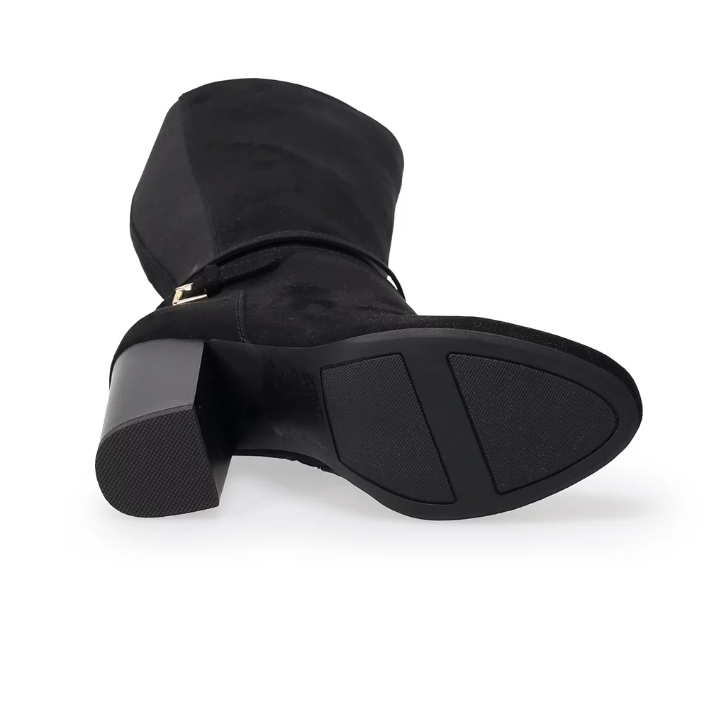 LC Lauren Conrad Scone Heeled Women's Tall Boots 7 LC Lauren Conrad Scone Heeled Women's Tall Boots - Image 5