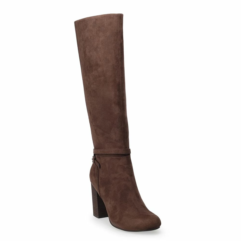 LC Lauren Conrad Scone Heeled Women's Tall Boots 4 LC Lauren Conrad Scone Heeled Women's Tall Boots - Image 2