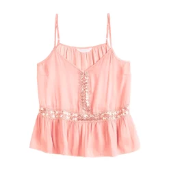 Women's LC Lauren Conrad Flowy Peplum Tank 15 Women's LC Lauren Conrad Flowy Peplum Tank -LC Lauren Conrad shop 5679311 ALT5