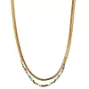 LC Lauren Conrad 2 Row Frontal Necklace