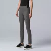 Petite Simply Vera Vera Wang Seamed Scuba Skinny Pants 2 Petite Simply Vera Vera Wang Seamed Scuba Skinny Pants -LC Lauren Conrad shop 5739241 Stone