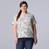 Plus Size Simply Vera Vera Wang Pride Graphic Tee 2 Plus Size Simply Vera Vera Wang Pride Graphic Tee -LC Lauren Conrad shop 5760161