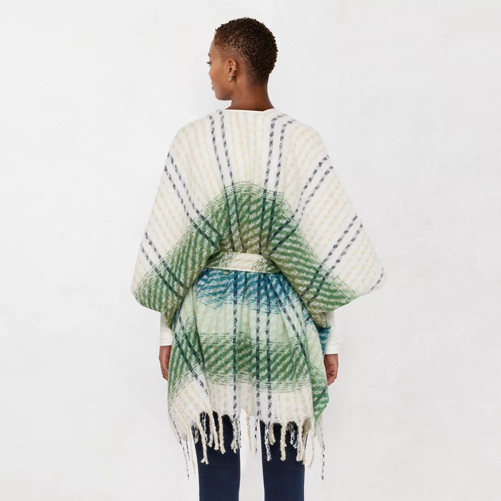 Women's LC Lauren Conrad Twill Belted Topper 5 Women's LC Lauren Conrad Twill Belted Topper - Image 3