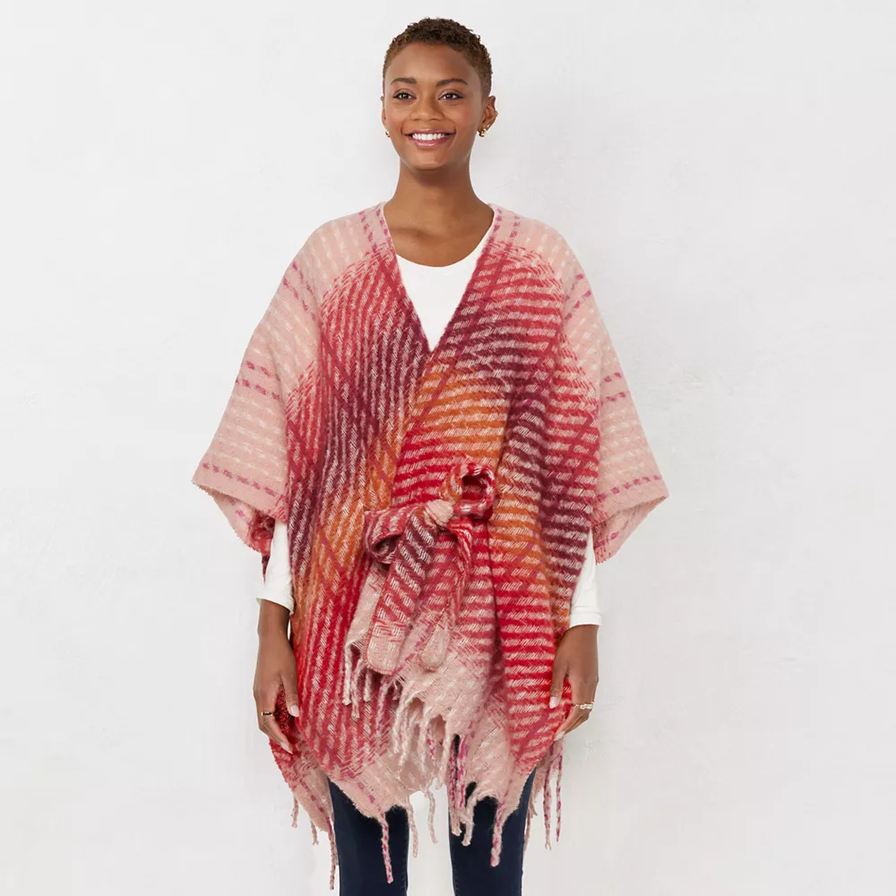 Women's LC Lauren Conrad Twill Belted Topper 4 Women's LC Lauren Conrad Twill Belted Topper - Image 2