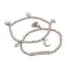 Simply Vera Vera Wang Silver Tone Social Galaxy Charm Stretch Bracelet Set
