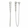 Simply Vera Vera Wang Silver Tone Linear Front Back Earrings 1 Simply Vera Vera Wang Silver Tone Linear Front Back Earrings -LC Lauren Conrad shop 5896342