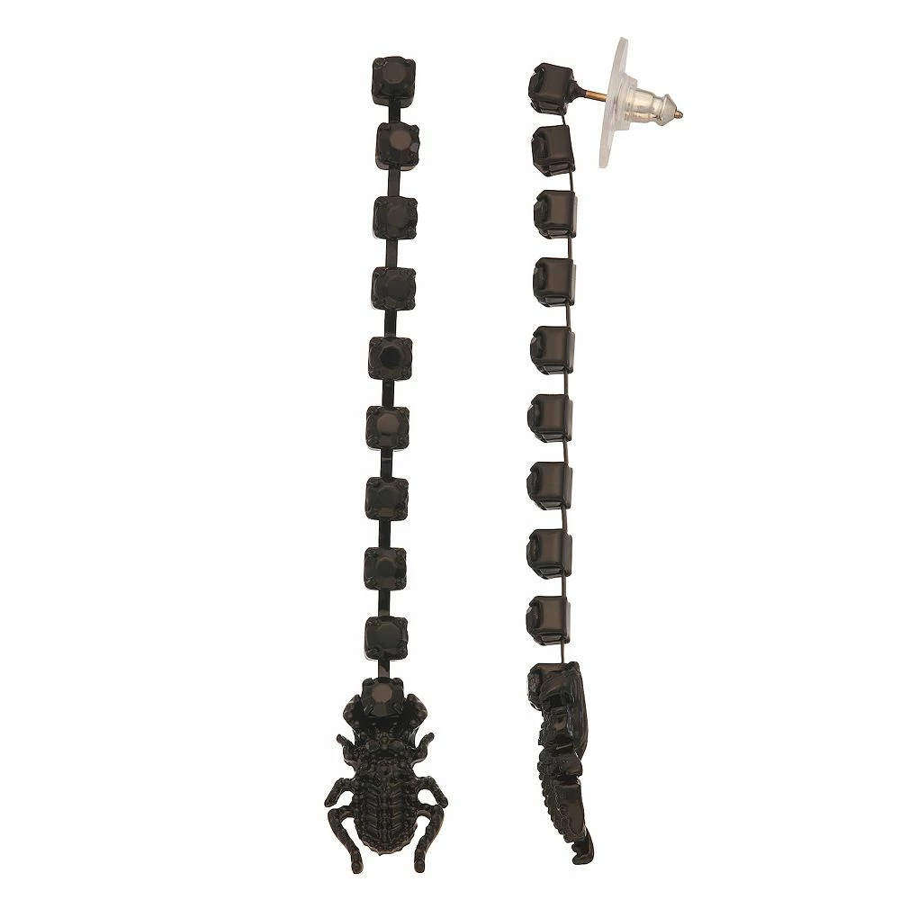 Simply Vera Vera Wang Silver-Tone Rhinestone Drop Earrings 3 Simply Vera Vera Wang Silver-Tone Rhinestone Drop Earrings